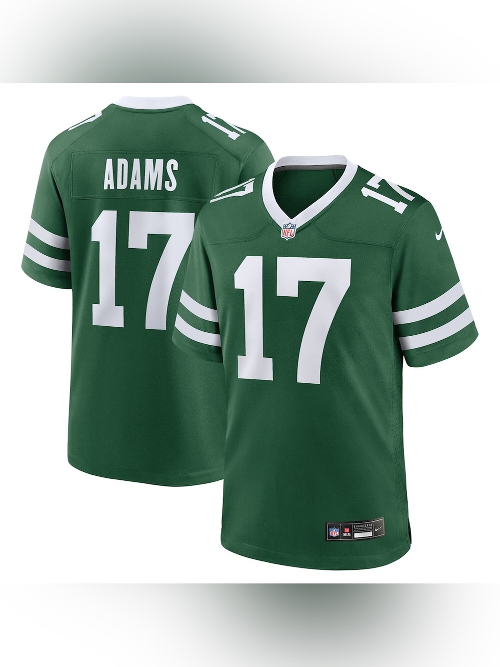 New Nike Davante Adams New York Jets Green NFL Game Jersey YOUTH L 14-16 $100